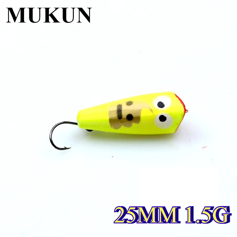 Fishing Equipment Deals - Mukun 1 PC 25mm 1.2g ใหม่