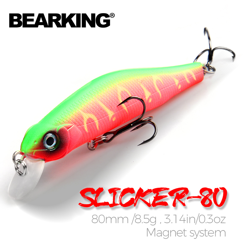 Fishing Equipment Deals - เหยื่อตกปลาแม่เหล็กคุณภาพระดับมืออาชีพ BEARKING ลดราคาพิเศษ ขนาด 80 มม.