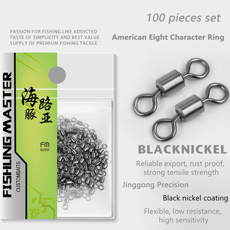 Fishing Equipment Tackle - ★ ▲ ตัวหมุนตกปลา 100 ชิ้น ทำจากสแตนเลส
