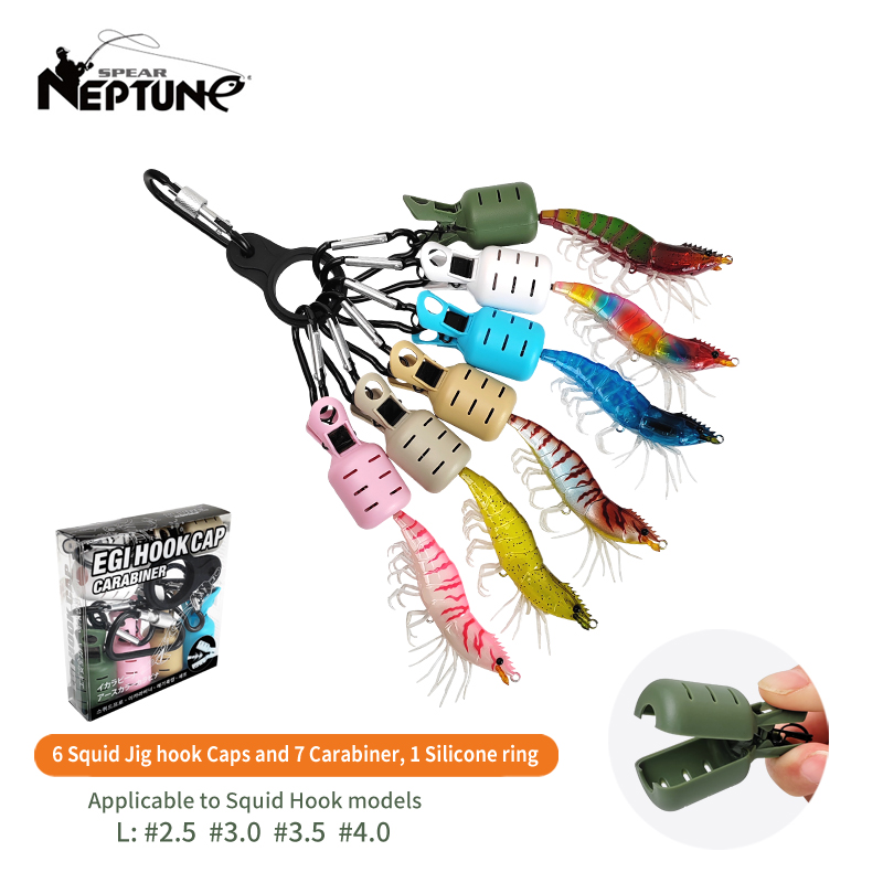 Fishing Equipment Tackle - ใหม่ปลาหมึก Jig เหยื่อชุดป้องกัน 6 ชิ้น Webfoot