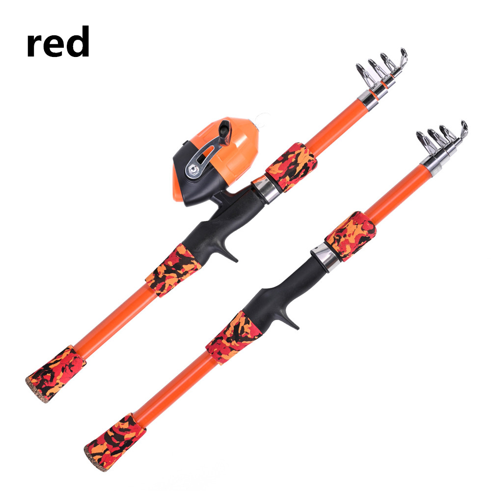 คันเบ็ดเด็กลายพรางยืดไสลด์แบบพ - Fishing Equipment For Kids บทวิจารณ์และราคา