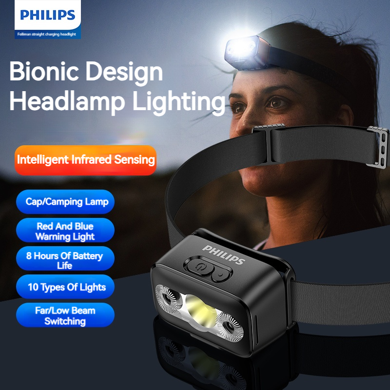 ฟิลิปส์ LED ไฟหน้าเซนเซอร์ไฟฉา - Fishing Headlamp บทวิจารณ์และราคา