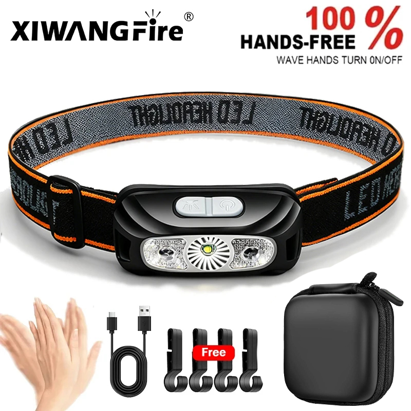 ไฟหน้าแบบพกพาที่มีความสว่างสูง - Fishing Headlamp บทวิจารณ์และราคา