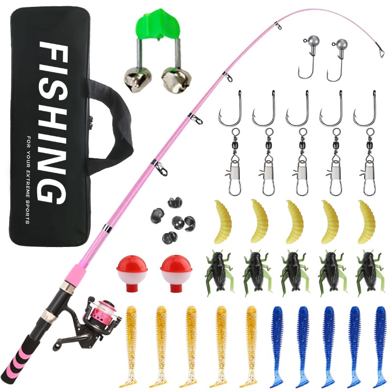 ชุดคันเบ็ดตกปลาสำหรับเด็กและผู - Fishing Equipment For Kids บทวิจารณ์และราคา