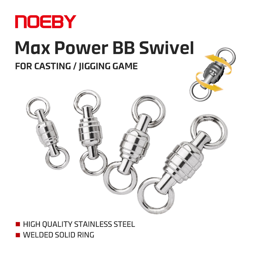 NOEBY Max Power BB หมุนคุณภาพส - Fishing Equipment Tackle บทวิจารณ์และราคา