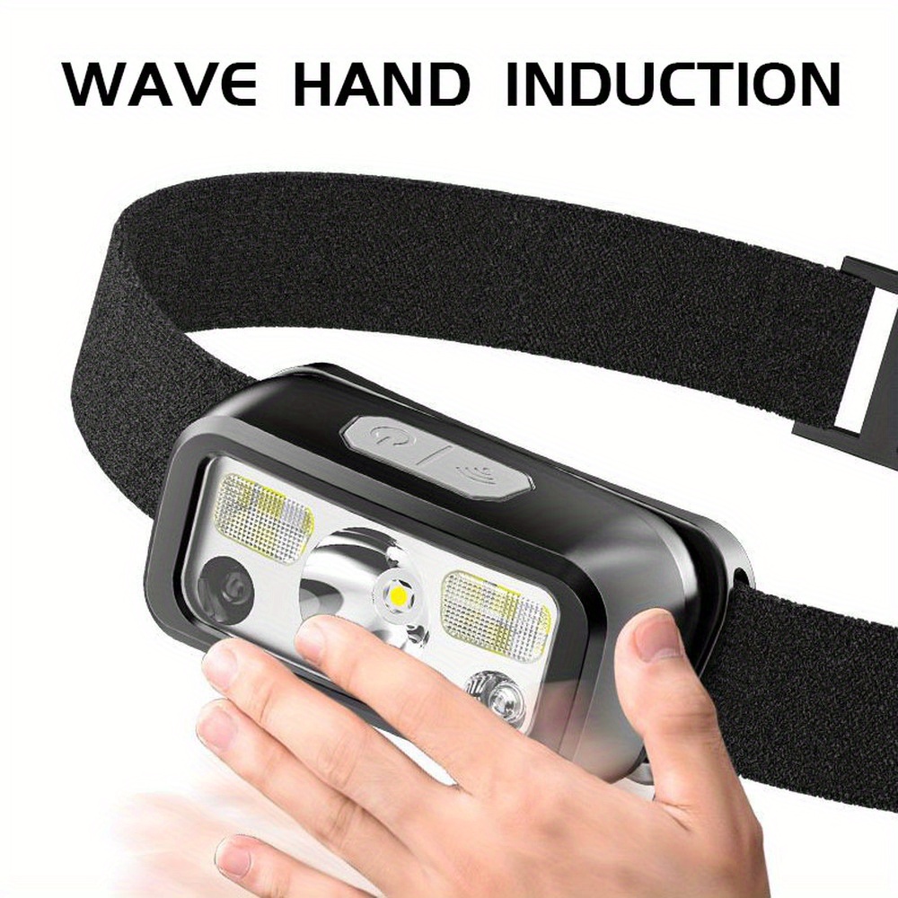 ไฟหน้าแบบเซ็นเซอร์ LED COB อัน - Fishing Headlamp บทวิจารณ์และราคา