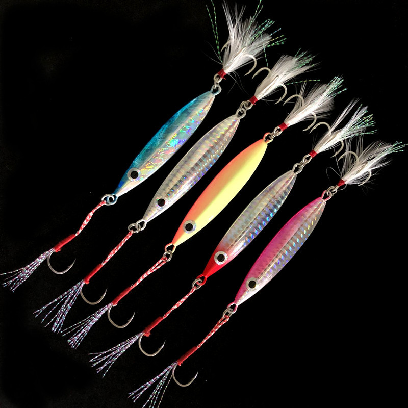 ปลาแมคเคอเรลปลาเหยื่อสั่นช้า J - Fishing Equipment Deals บทวิจารณ์และราคา