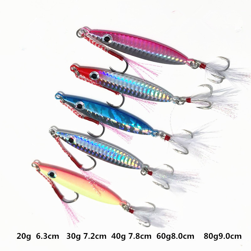 ปลาแมคเคอเรลปลาเหยื่อสั่นช้า J - Fishing Equipment Deals บทวิจารณ์และราคา