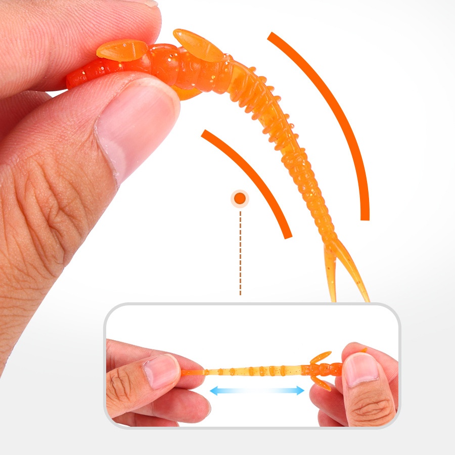 เหยื่อตกปลา Alien Worm เหยื่ออ - Fishing Equipment Deals บทวิจารณ์และราคา