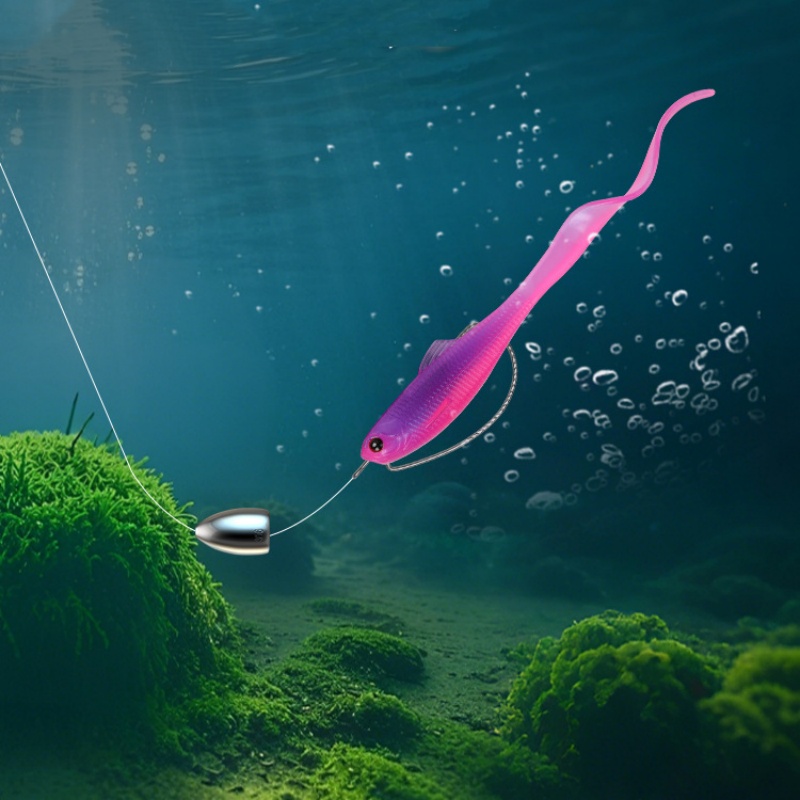 เหยื่อตกปลาแบบนิ่ม เหยื่อปลอม  - Fishing Equipment Deals บทวิจารณ์และราคา