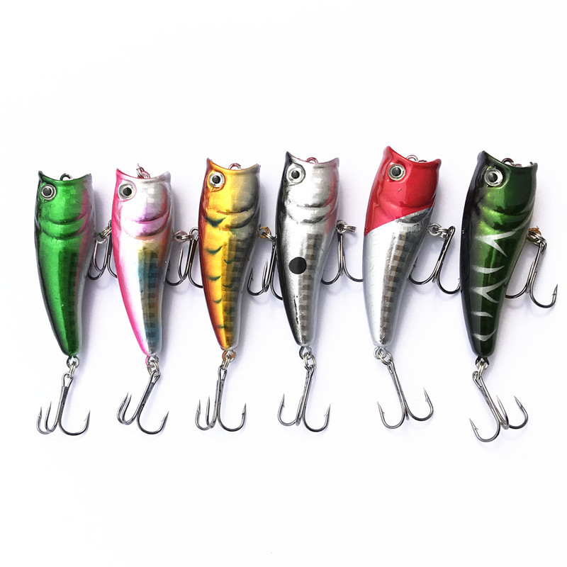 เหยื่อตกปลา Popper เหยื่อ 6 ซม - Fishing Equipment Deals บทวิจารณ์และราคา