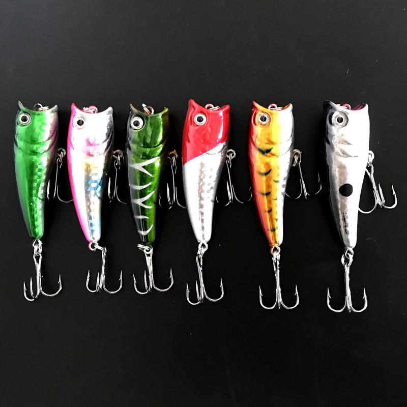 เหยื่อตกปลา Popper เหยื่อ 6 ซม - Fishing Equipment Deals บทวิจารณ์และราคา