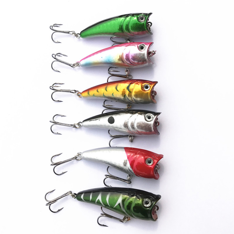 เหยื่อตกปลา Popper เหยื่อ 6 ซม - Fishing Equipment Deals บทวิจารณ์และราคา