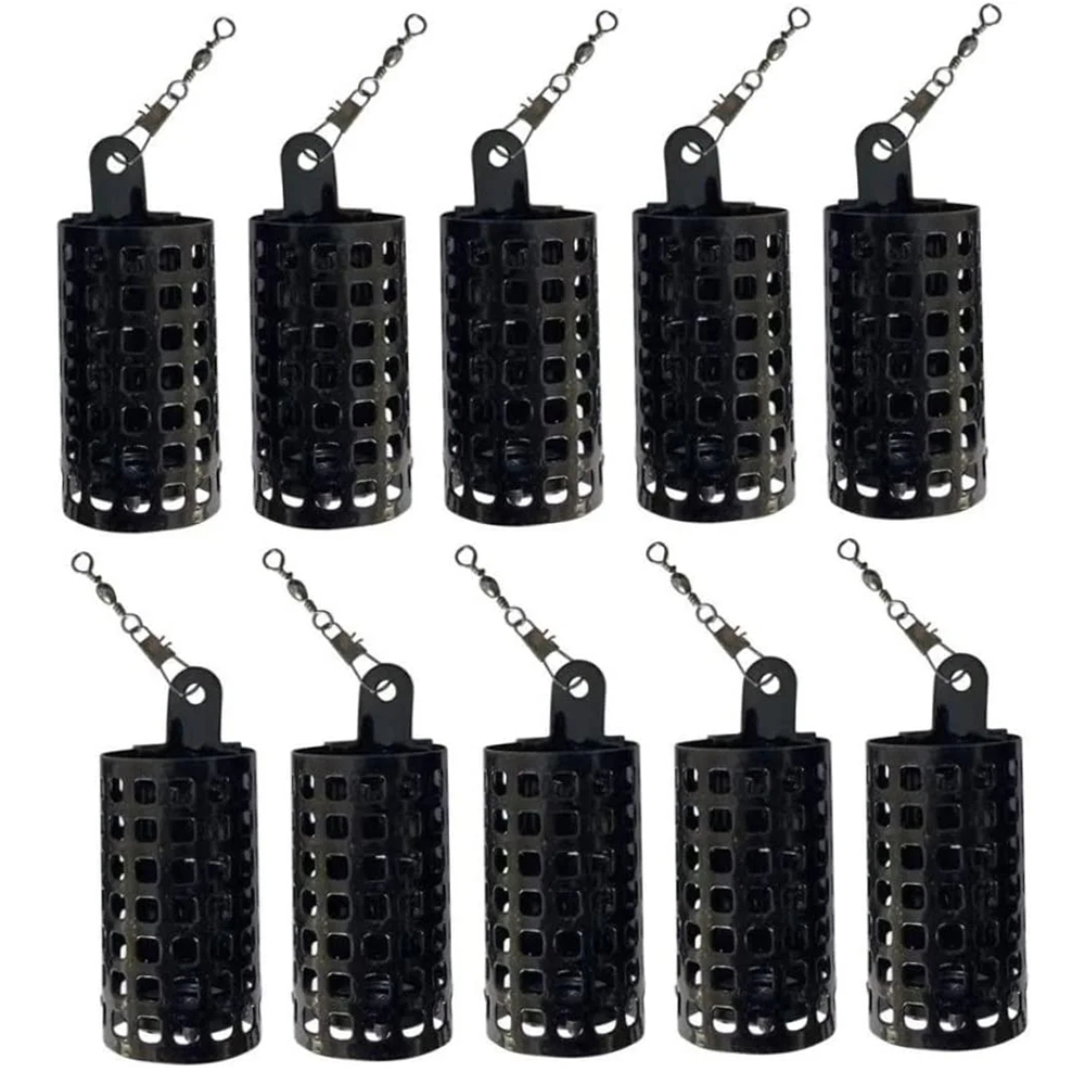 10PCS Fishing Tackle Feeder CA - Fishing Equipment Tackle บทวิจารณ์และราคา