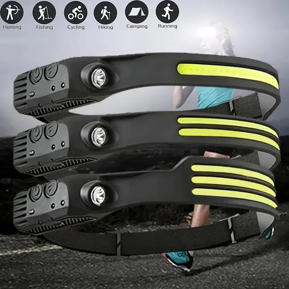 ไฟหน้าแบบเซ็นเซอร์ LED ไฟฉายคา - Fishing Headlamp บทวิจารณ์และราคา