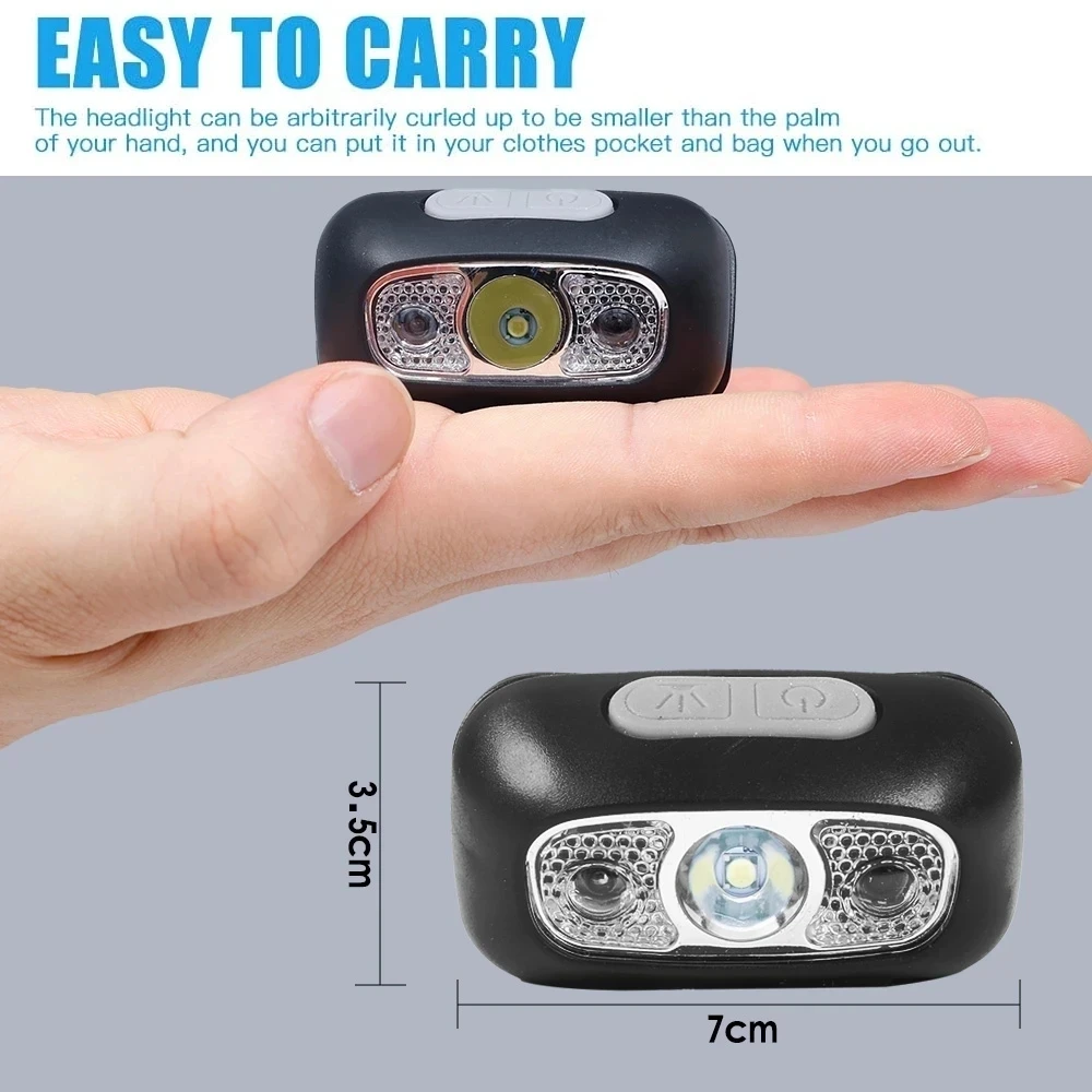 ไฟฉายคาดศีรษะแบบพกพา LED เซ็นเ - Fishing Headlamp บทวิจารณ์และราคา