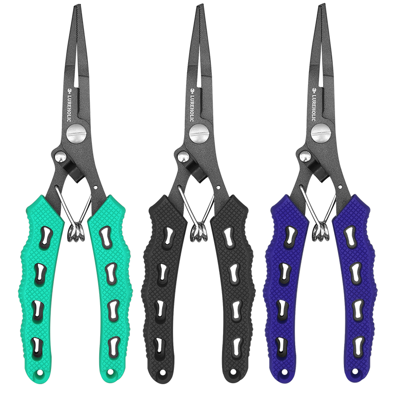 Lureholic 7 ”คีมตกปลาเคลือบ PT - Fishing Equipment Tackle บทวิจารณ์และราคา